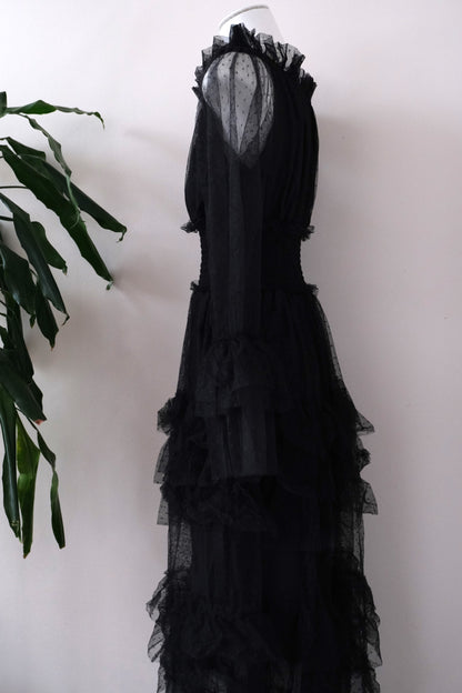 Lolita Black Organza Dress