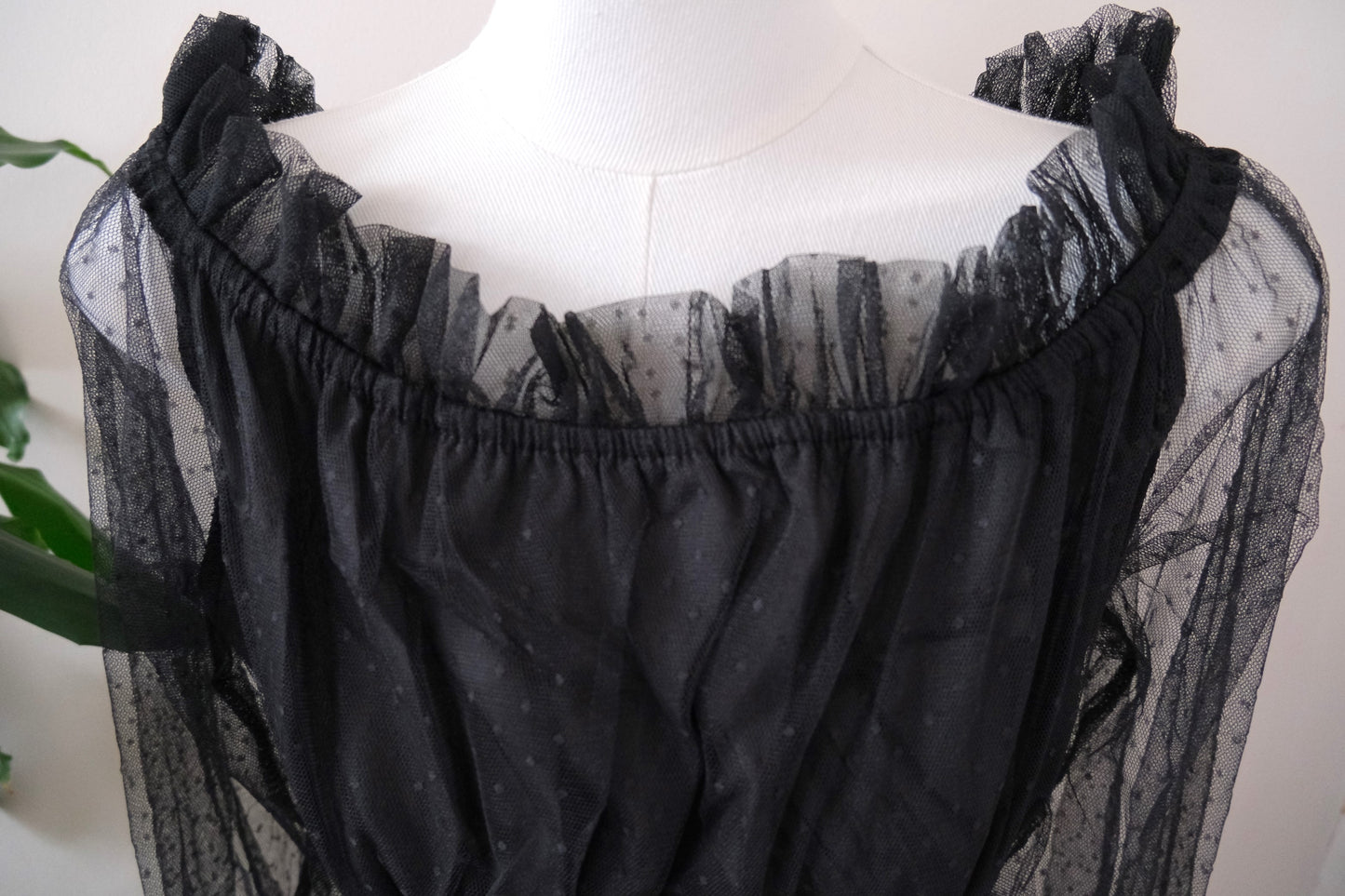 Lolita Black Organza Dress