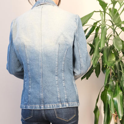 Vintage Blumarine denim blazer jacket - OneCatBoutique