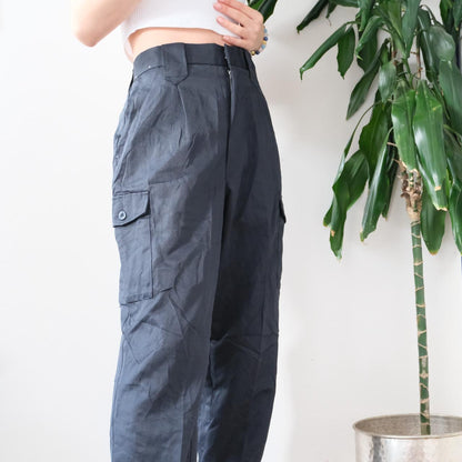 Vintage navy cargo pants - OneCatBoutique