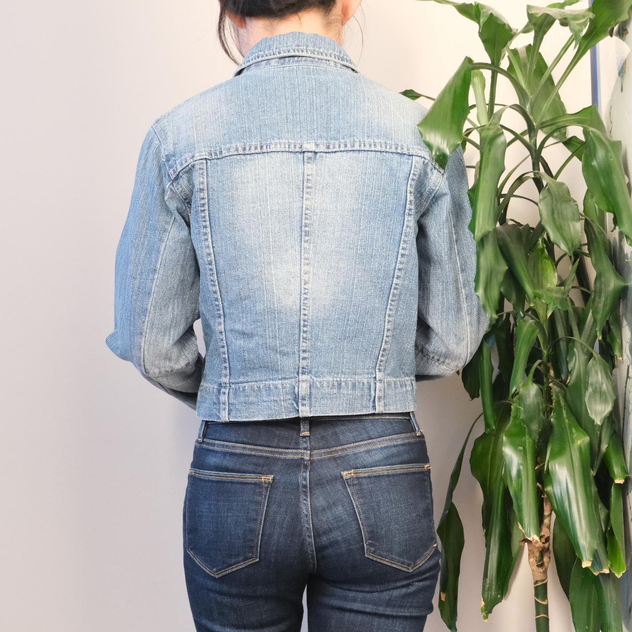 Vintage Y2K Miss Jeans cropped denim jacket - OneCatBoutique